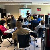 Bouwman now inspires a new generation in her role as Training Supervisor for the North District OCC, which includes instructing.
