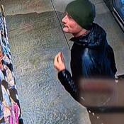Person police are seeking to identify in connection with a reported theft from a Whitehorse business.