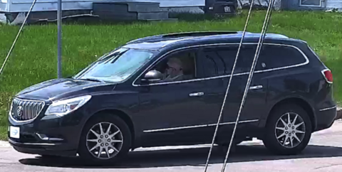 Suspect and suspect vehicle